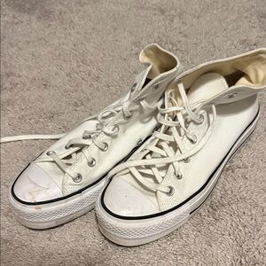 Converse Classic White High-Top Sneakers